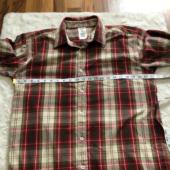 Burton dryride plaid button down shirt size medium - Picture 4 of 8